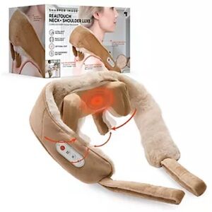Sharper Image Real Touch Neck & ShoulderShiatsu Massager